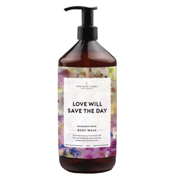 The Gift Label Vegan Hand Seife recycled plastic Hand Soap Dusch Body Wash