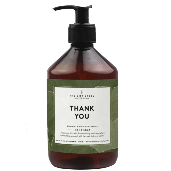 Thank You The Gift Label Vegan Hand Seife recycled plastic Hand Soap