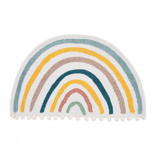 tapis-arc-reverie Jardin d'Ulysse Regenbogen Teppich Kinderteppich Kinderzimmer Baby