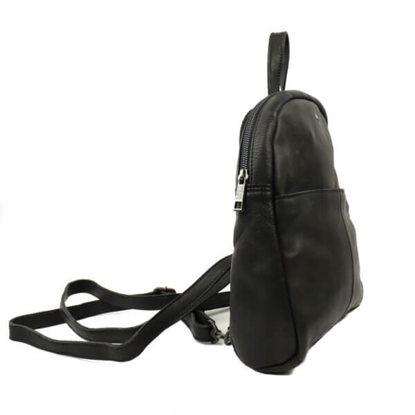 Rucksack Alltag Leder Tasche Lyra dove mint türkis taupe CP 2186 Unterwegs Style Tablet Hülle Bear Design