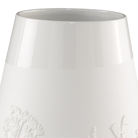 Handarbeit Licht gross klein räder Design Laterne Porzellan weiss Kerze deco Garten Home cosy Gedeckter Tisch Deco Blumen Porzellan Vase
